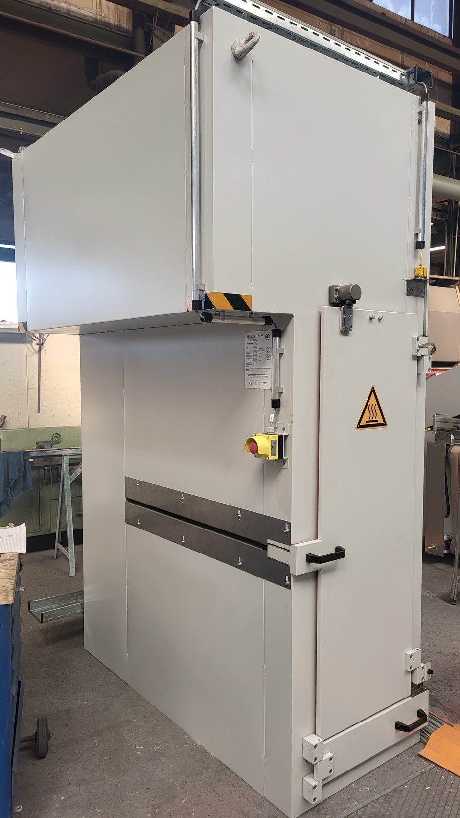 Vorwärmofen für bahnförmige Materialien 